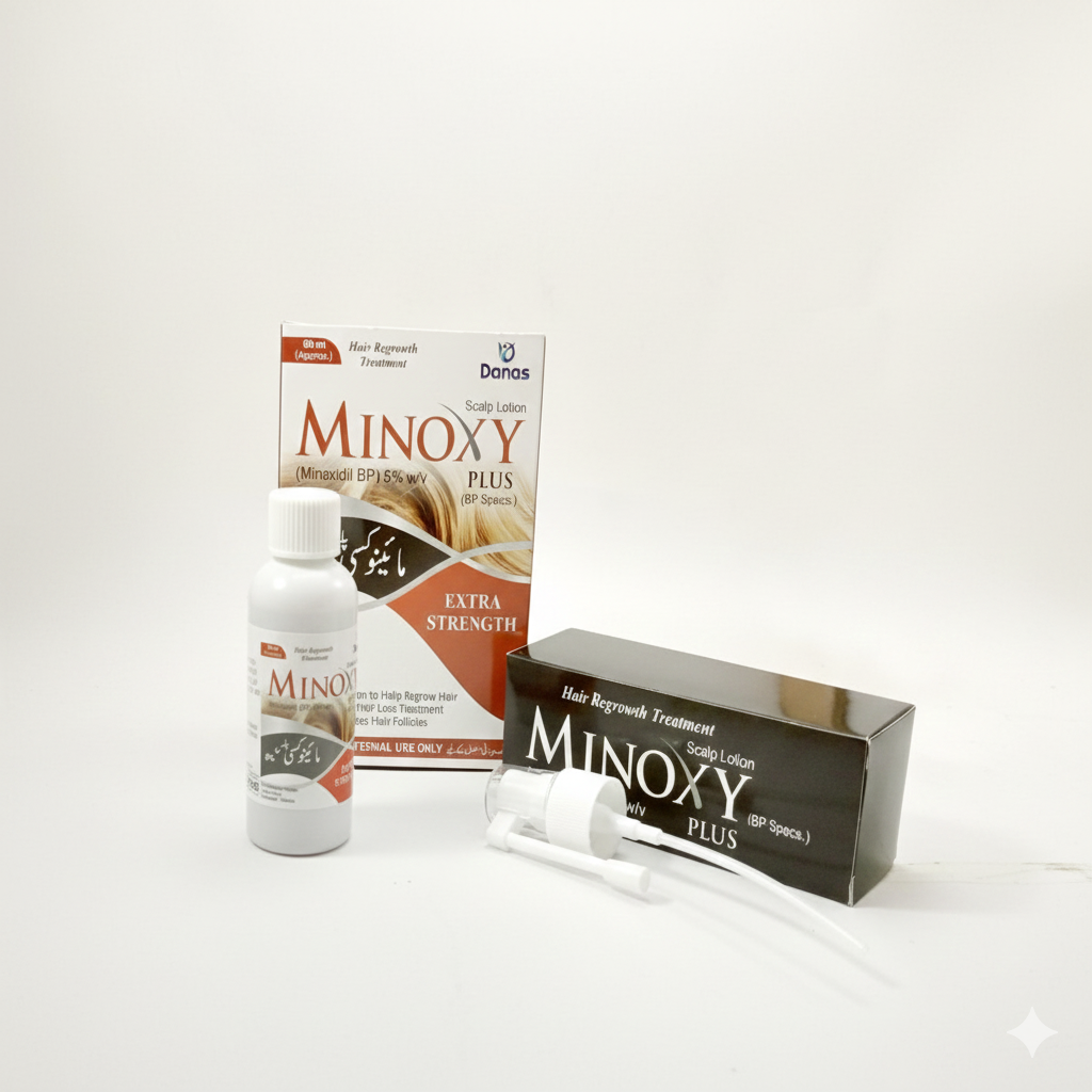 MINOXY PLUS – Extra Strength Hair Regrow Treatment (5% w/v)